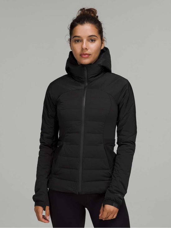 lululemon athletica Jackets & Blazers - lululemon athletica Black Hooded Insulated Puffer Jacket